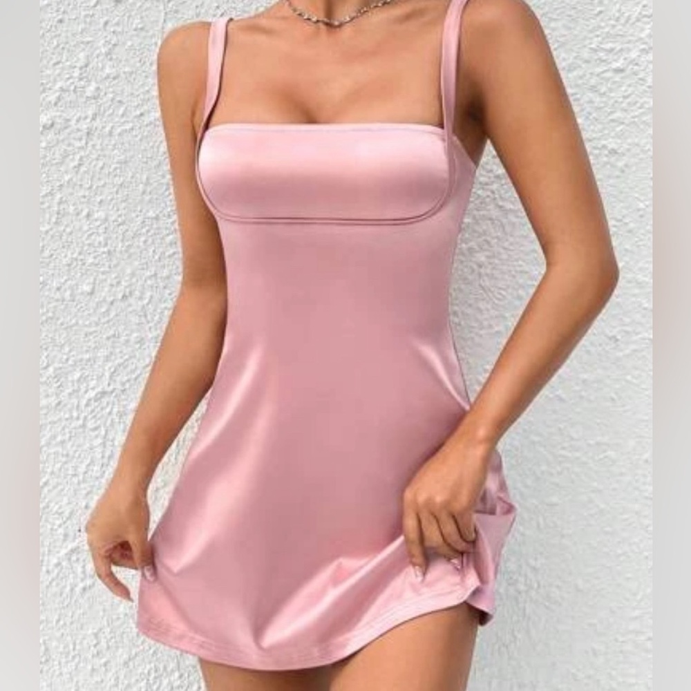 Mini Blush Pink Dress